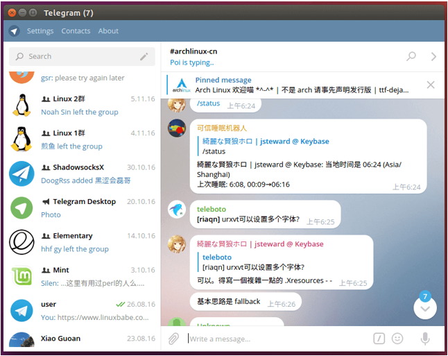 Telegram Messenger (Desktop)