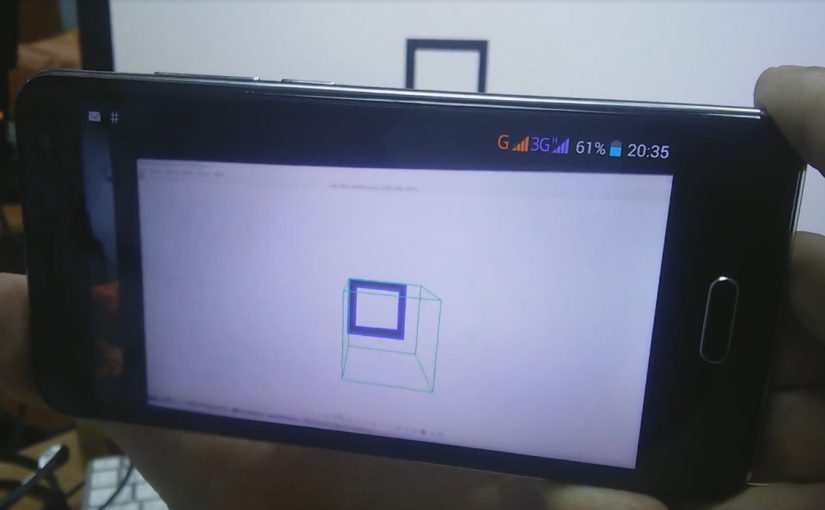 Rendering Dynamic 3D Scenes in an Augmented Reality