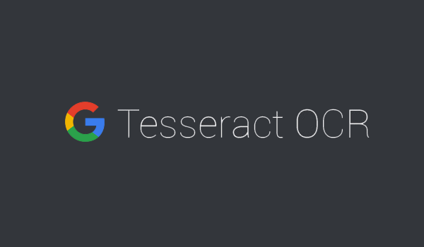Prior Image Processing for Tesseract OCR
