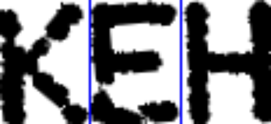 Separation of the characters in the triple