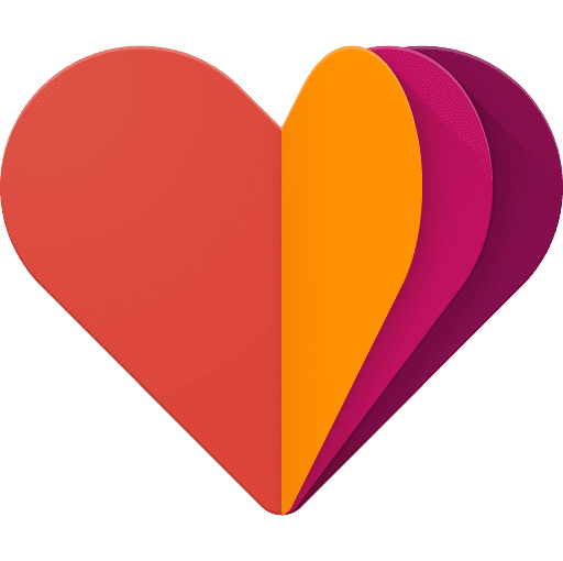 Google Fit Heart large logo 512px