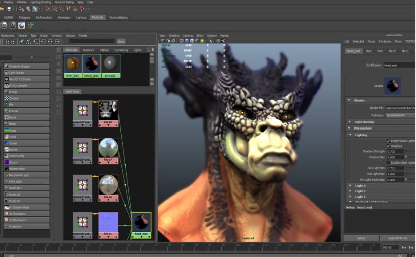 An Element of GUI Autodesk Maya LT