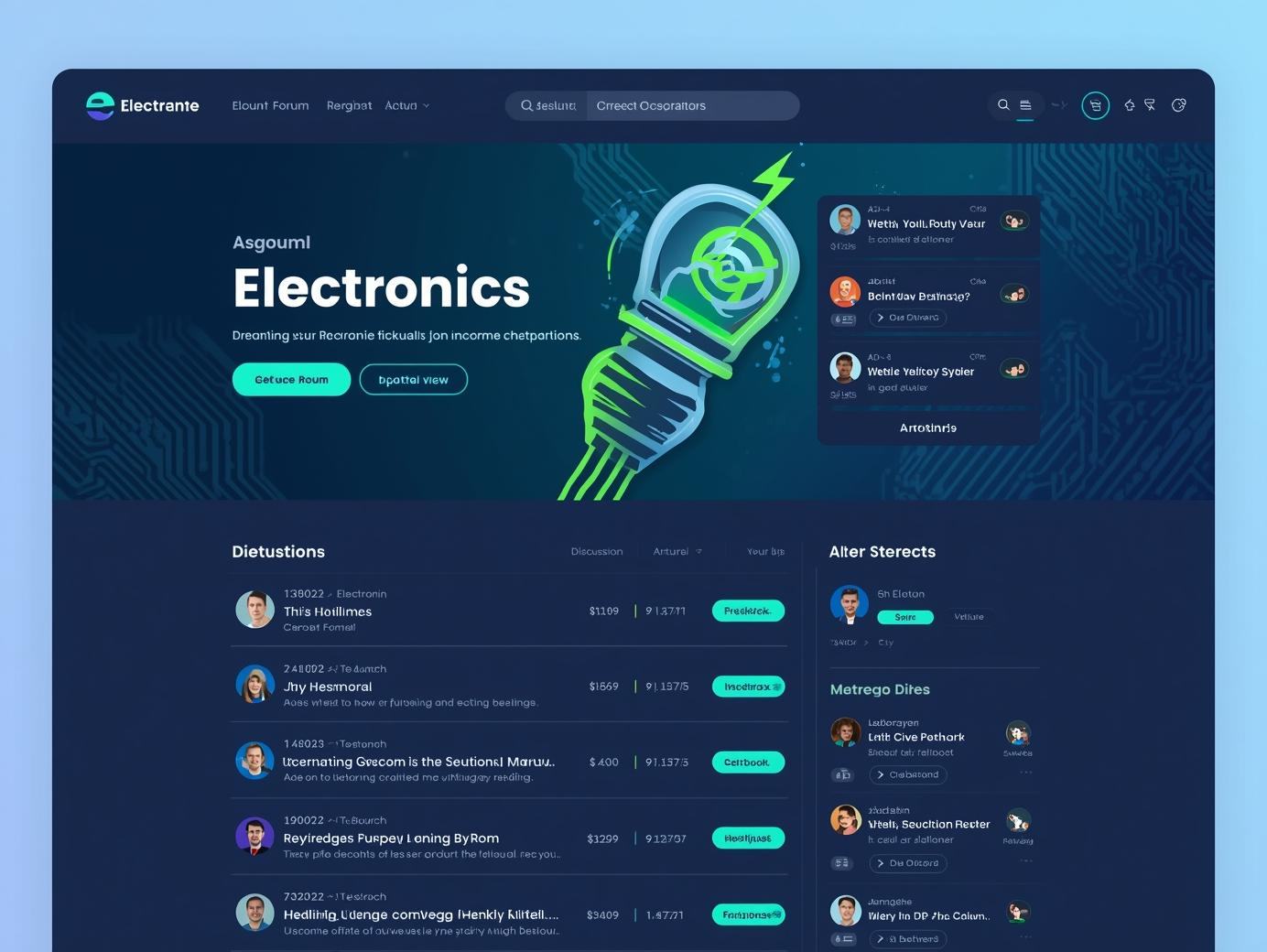 Building Communities for Consumer Electronics