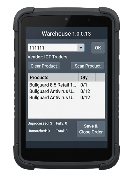 Warehouse Order Fulfillment web platform