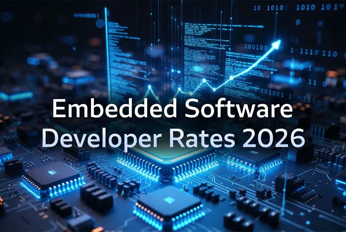 embedded software development rates 2026