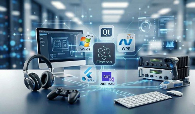 Desktop App Frameworks for Peripheral Devices