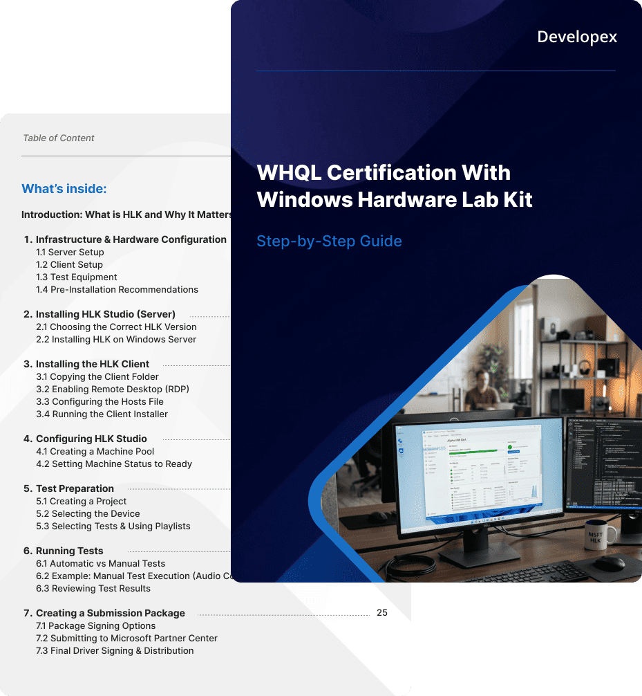 Complete HLK Certification guide