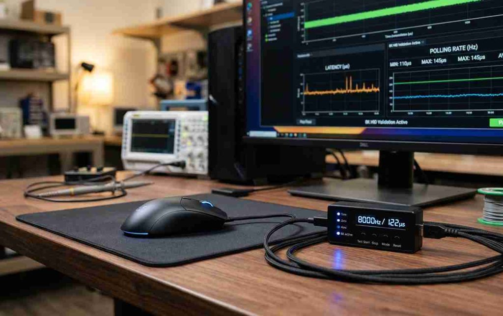 8K HID Latency Validation