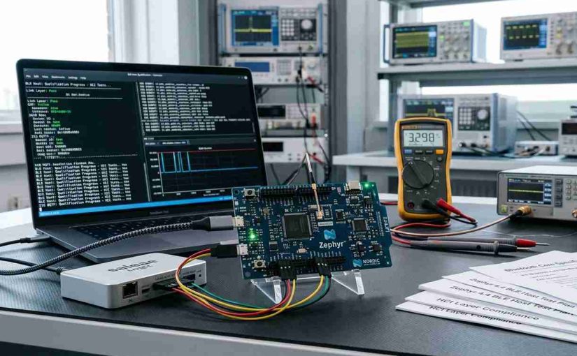 Zephyr 4.4 BLE Host Qualification